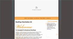 Desktop Screenshot of cprroofs.com