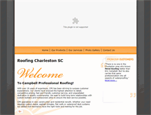 Tablet Screenshot of cprroofs.com